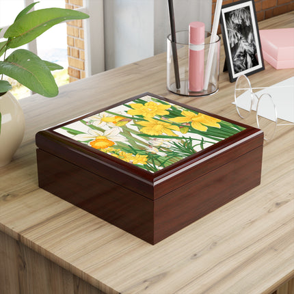 Daffodil by Tanigami Kônan Jewelry Box