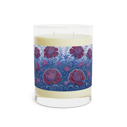 🎭🌺 The Enchanted Garden Masquerade Trio Scented Candle – Art Deco Floral Elegance