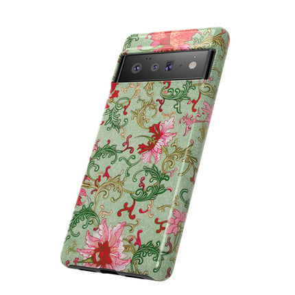 Flower Illustration by Owen Jones Phone Cases