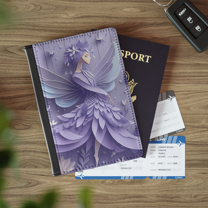 Lavender Fairy Passport Cover