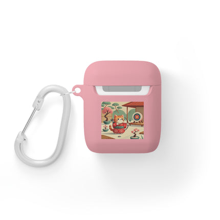 Archer Kitten in the Zen Garden AirPods and AirPods Pro Case