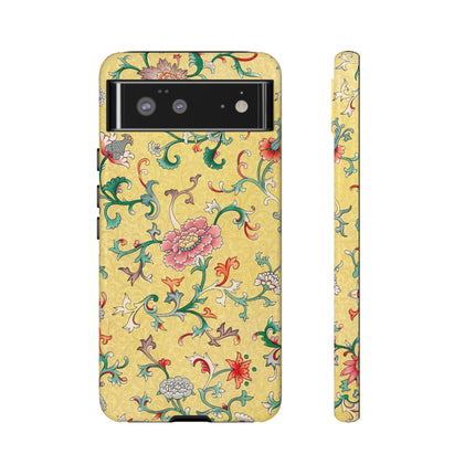 Flower Illustration by Owen Jones Phone Cases