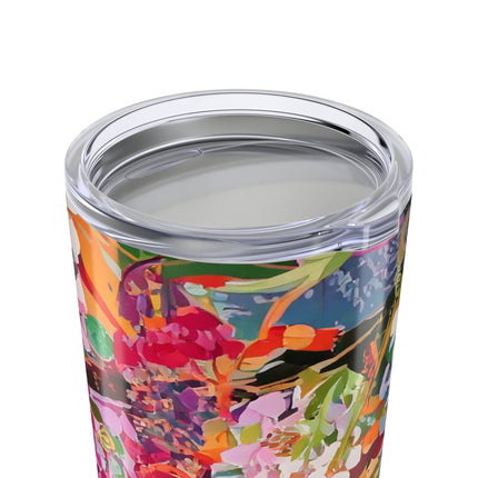 Golden Wisteria Elegance Tumbler 20oz