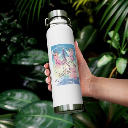 Angelic Revelry Copper Vacuum Insulated Bottle, 22oz