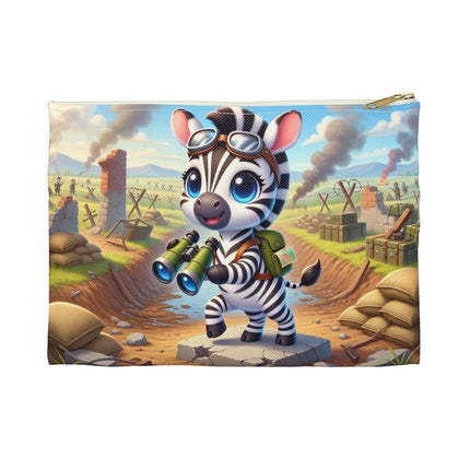 Zebra Lookout Accessory Pouch – Curious Explorer & Safari Spirit