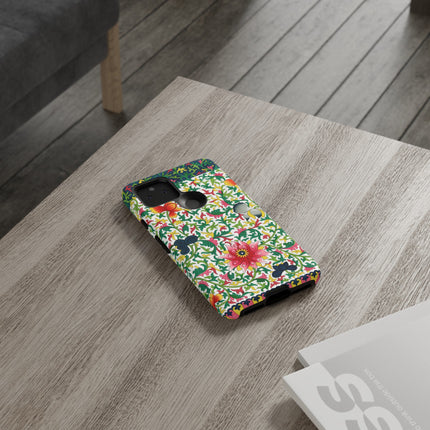 Colorful Floral Pattern by Owen Jones Phone Cases