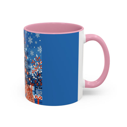 🎋❄️ The Winter Lantern Celebration Colorful Mug – Elegant Asian Christmas Fantasy
