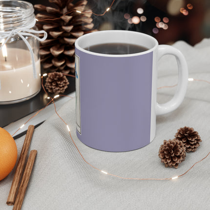 Iris, Iris sibirica by Anselmus Boëtius de Boodt Ceramic Mug 11oz