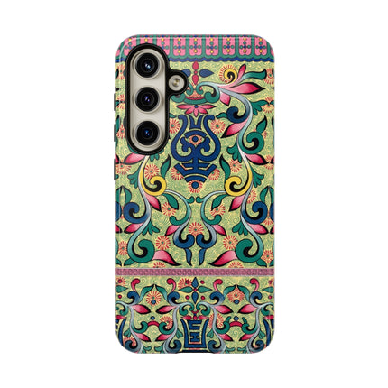 Colorful Flower Pattern by Owen Jones Phone Cases