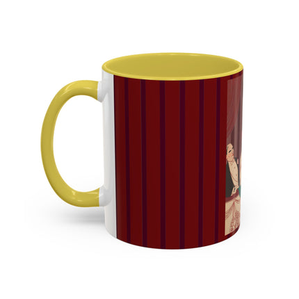 La Loge by George Barbier Colorful Mugs (11oz, 15oz)
