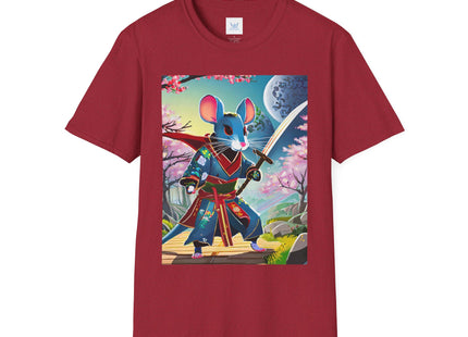 Cyber Samurai Rat Softstyle T-Shirt