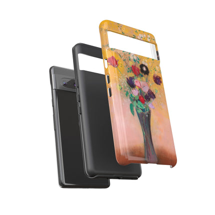 Vase of Flowers by Odilon Redon Phone Cases