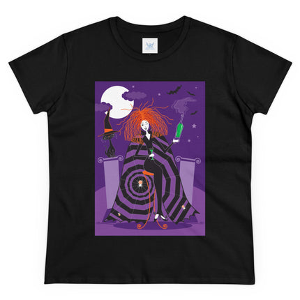 Mystic Elegance Women's Midweight Cotton Tee