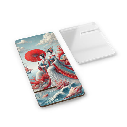 Ladies by the Quiet Sea Mobile Display Stand for Smartphones