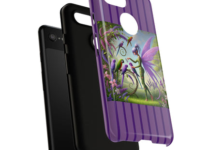 Lavender-Winged Fairy Phone Cases