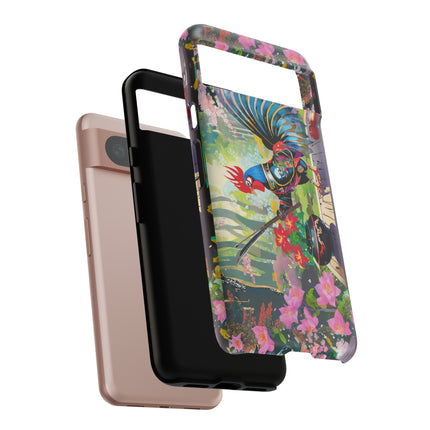 Cyberpunk Rooster Phone Cases