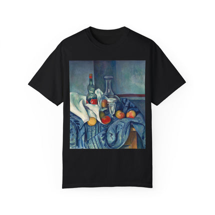 The Peppermint Bottle by Paul Cézanne Unisex Garment-Dyed T-shirt