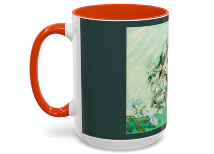 Roses by Vincent Van Gogh Colorful Mugs (11oz, 15oz)