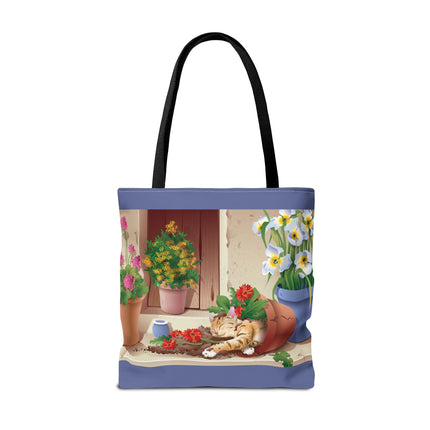 Blooming Serenity Tote Bag (AOP)