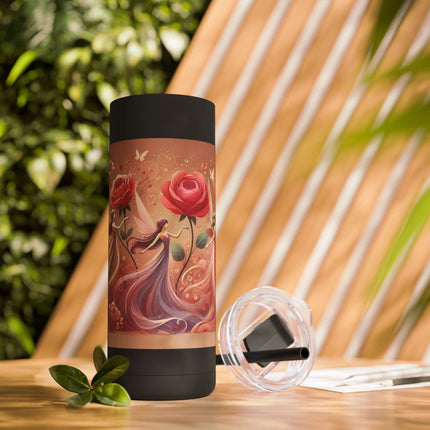 Whimsical Fairies Skinny Matte Tumbler, 20oz