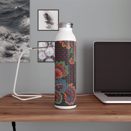 Design for a Carpet by Anonymous III Slim Water Bottle