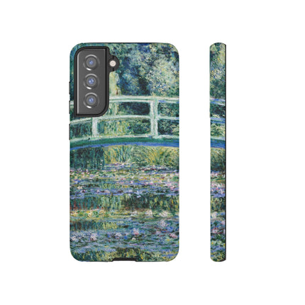 Water Lilies and Japanese Bridge by Claude Monet Phone Cases