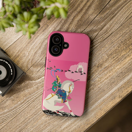 Samurai Princess on the White Steed Phone Case – Epic Grace & Mythic Power