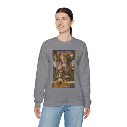 Madonna and Child by Carlo Crivelli Heavy Blend™ Crewneck Sweatshirt