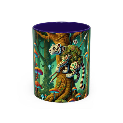 Silent Stripes Colorful Mugs (11oz, 15oz)