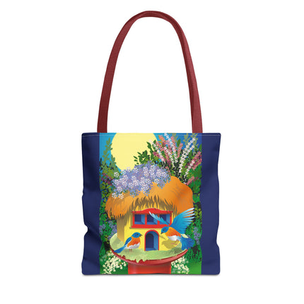 Birdhouse Haven Tote Bag (AOP)