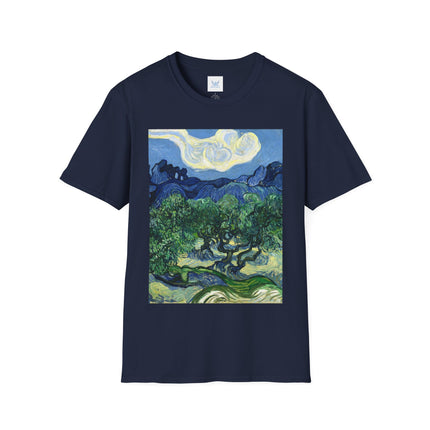 Olive Trees by Vincent Van Gogh Softstyle T-Shirt