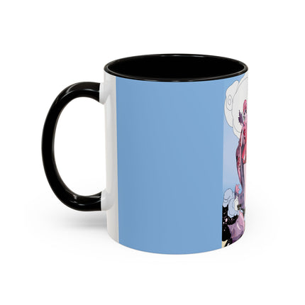Goddess of the Swirling Sea Colorful Mugs (11oz, 15oz)