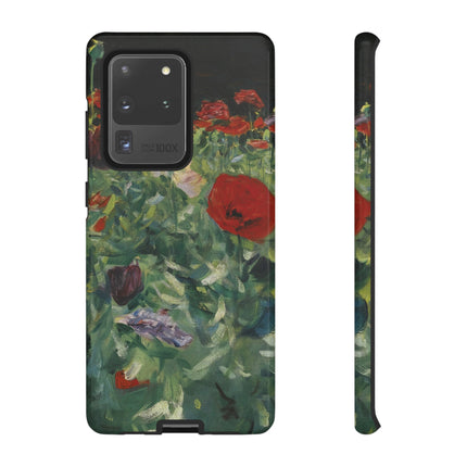 Poppies (A Study of Poppies for Carnation, Lily, Lily, Rose) by John Singer Sargent Phone Cases