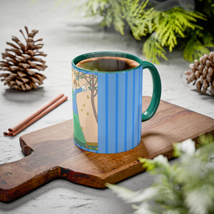 Le Verger by Georges Lepape Colorful Mugs (11oz, 15oz)