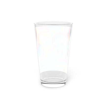 Surfing Zebra Glass, 16oz