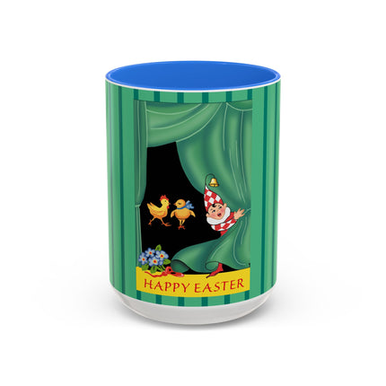 Easter Elf's Whimsy Colorful Mugs (11oz, 15oz)