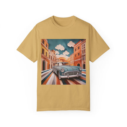1960 Alfa Romeo Giulietta Unisex Garment-Dyed T-shirt