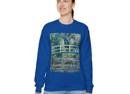 Water Lilies and Japanese Bridge by Claude Monet Heavy Blend™ Crewneck Sweatshirt