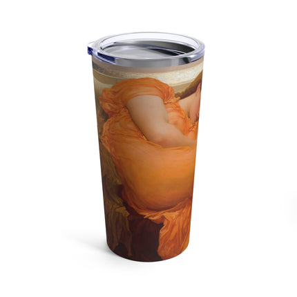 Flaming June by Frederic Leighton Tumbler 20oz