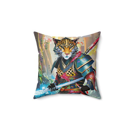 Circuit Samurai Spun Polyester Square Pillow