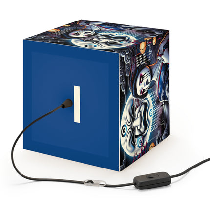Geisha’s Black Ink Tears Light Cube Lamp