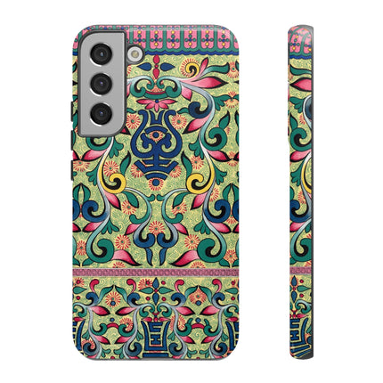 Colorful Flower Pattern by Owen Jones Phone Cases