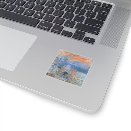 Sunrise by Claude Monet Kiss-Cut Stickers (4 Sizes)