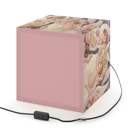 Madonna with Child Surrounded by Musical Angels Light Cube Lamp