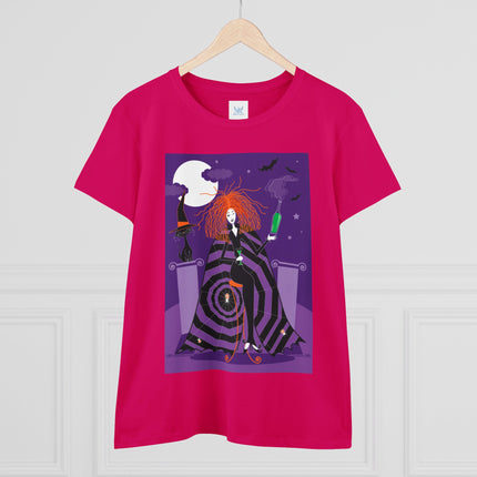 Mystic Elegance Women's Midweight Cotton Tee