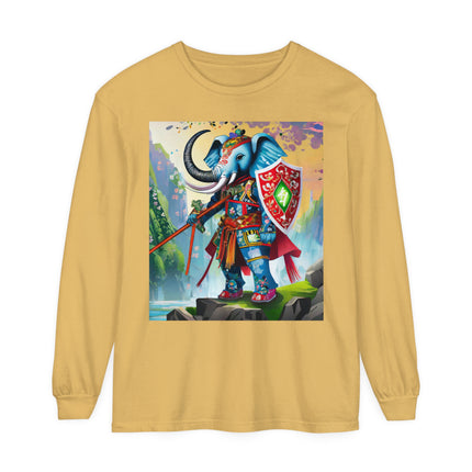 Cyberpunk Elephant Long Sleeve T-Shirt