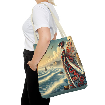The Coastal Fairy Tote Bag – Serene Grace & Oceanic Magic