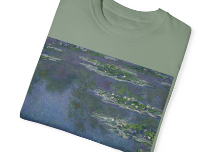 Water Lilies by Claude Monet Unisex Garment-Dyed T-shirt