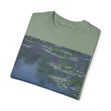 Water Lilies by Claude Monet Unisex Garment-Dyed T-shirt