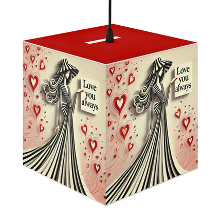 Love You Always Light Cube Lamp